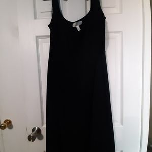 Black Empire Waist Dress